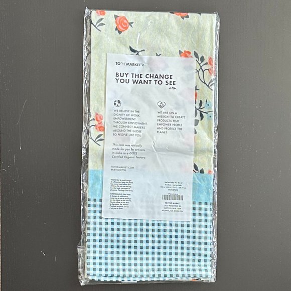 To the Market Ice Ice Lady Tea Towel - Picture 2 of 6